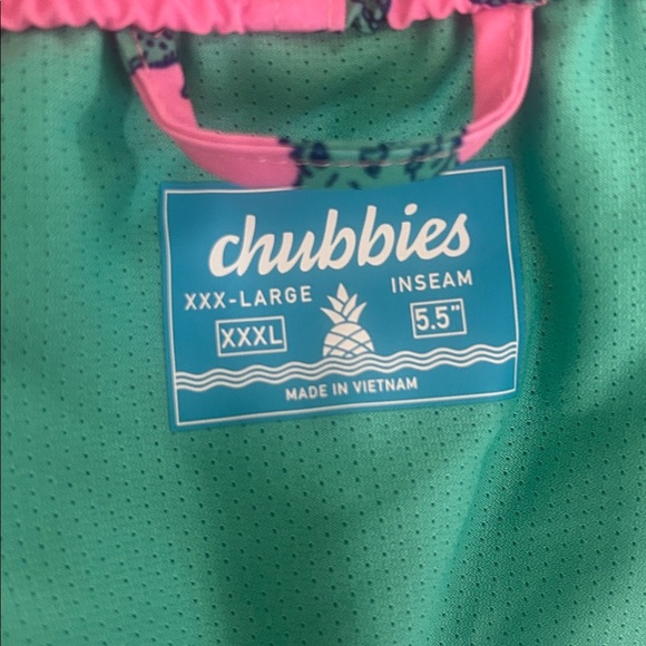 NEW Chubbies swim trunks The Glades 5.5” Lined - Picture 6 of 7